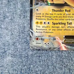 Pokemon Ampharos EX 27/98 XY-Ancient Origins Basic 170 HP Holo Rare Card - Image 2
