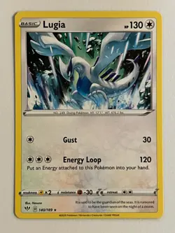 Pokemon TCG Lugia Sword&Shield Darkness Ablaze 140/189 - LP - Image 1
