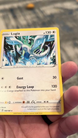 Pokemon TCG Lugia Sword&Shield Darkness Ablaze 140/189 - LP - Image 2