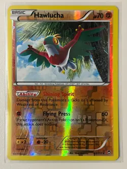Pokemon Hawlucha Reverse Holo 63/111 FFI Furious Fists MP - Image 1