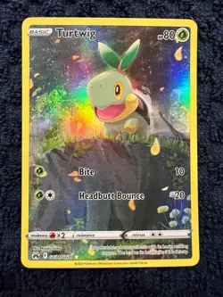 Turtwig - GG31/GG70 - Holo Rare NM, English Pokemon Crown Zenith Galarian Gal. - Image 1