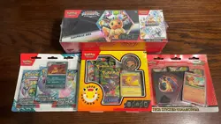 Pokemon Sealed Lot with Prismatic Bundle, Pokemon Day, Ascending Heroes - Image 1