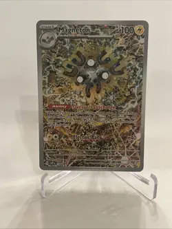 Pokemon Magneton SVP 159 Surging Sparks ETB Holo Black Star Promo - Image 1