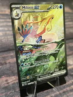 Pokemon Tcg Milotic ex 237/191 SIR Sv08: Surging Sparks Holo - Image 2