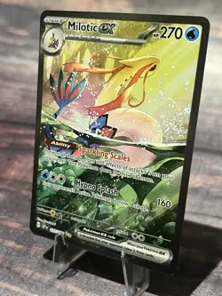 Pokemon Tcg Milotic ex 237/191 SIR Sv08: Surging Sparks Holo - Image 3