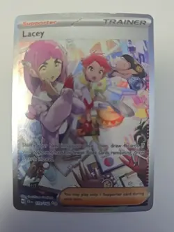 Pokemon TCG Illusions Lacey Trainer Stellar Crown 172/142 NEAR MINT !!!! - Image 1