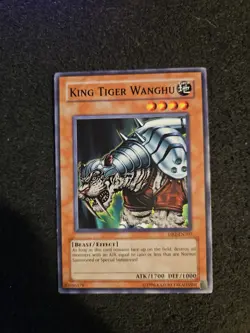 Yugioh TCG King Tiger Wanghu DB2-EN207 Common 2005 - Image 1