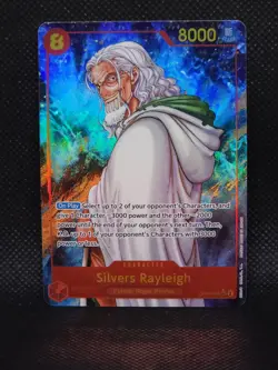 Silvers Rayleigh OP08-118 - One Piece Two Legends SEC Alt Art - Image 1