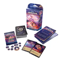 Disney Lorcana TCG Series 5 DLC Shimmering Skies Starter Deck Amethyst / Ruby - Image 3