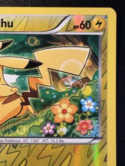 Pikachu 27/111 XY Furious Fists Pokemon Card Reverse Holo Foil Rare Near Mint - Image 4