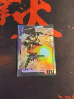 Gundam Card Game - Graze Custom - ST05-004 C+ - Image 1