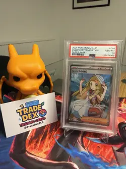 PSA 10 Lillie's Determination SR 086/063 Mega Brave M1L Pokemon Card Japanese - Image 1