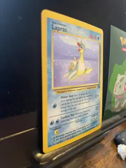 Pokemon Card Lapras 10/62 Holo Rare 1999 Fossil Unlimited WOTC 260💎NM💎 - Image 2