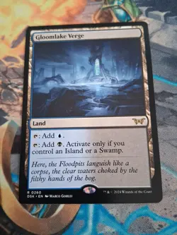 2x Gloomlake Verge Duskmourn: House of Horror Regular. You Get Both Cards. - Image 3