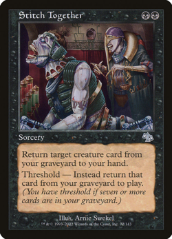 Stitch Together x4 Judgment MtG NM - Image 1