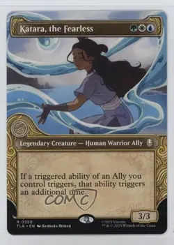 Borderless Katara the Fearless Magic Avatar The Last Airbender #0350 - Image 1