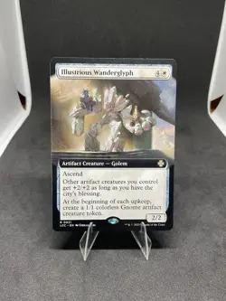 Illustrious Wanderglyph (Extended Art) Commander: the Lost Caverns of Ixalan #21 - Image 1