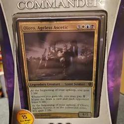 Magic: The Gathering Commander Eternal Bargain Deck Oloro Ageless Ascetic 2013 - Image 1