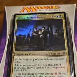 Magic: The Gathering Commander Eternal Bargain Deck Oloro Ageless Ascetic 2013 - Image 4