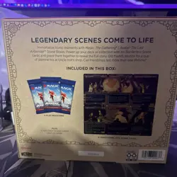 Magic The Gathering: Avatar Tea Time At The Jasmine Dragon Scene Box |BRAND NEW - Image 2