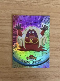 2000 Topps Chrome Pokemon #124 Jynx Holo Card LP - Image 1