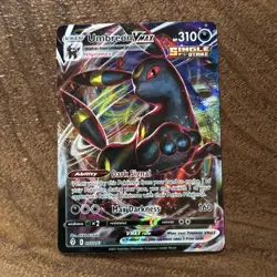 Pokemon TCG Umbreon VMAX Evolving Skies 095/203 Holo Ultra Rare Pack Fresh NM - Image 1
