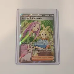Anthea and Concordia 254/217 Ascended Heroes Pokemon TCG Full Art Trainer - Image 1