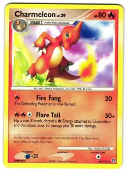 CHARMELEON 46/132 - LP - SECRET WONDERS ENGLISH POKEMON CARD - Image 1