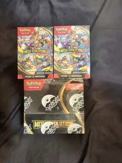 POKEMON MEGA EVOLUTION ENHANCED BOOSTER BOX 2x booster bundles - Image 1