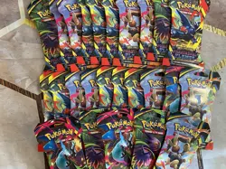 LOT OF 25🔥🔥 Pokemon TCG Mega Evolution Phantasmal Flames Sleeved Packs NEW - Image 2
