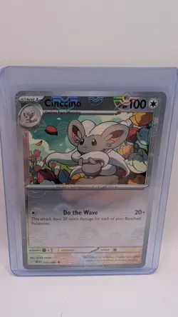 Cinccino [Poke Ball] #76 Pokemon Black Bolt - Image 1