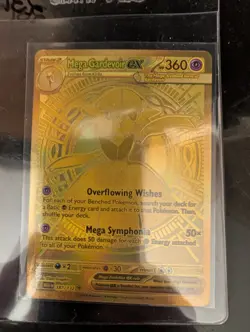 Pokemon TCG Mega Gardevoir EX 187/132 Hyper Rare NM - Image 1