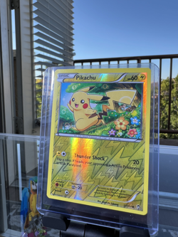 Pikachu 27/111 Rev Reverse Holo XY Furious Fists Pokemon NM - Image 3