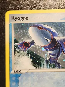 Kyogre 6/106 Emerald Holo Pokemon - Image 3