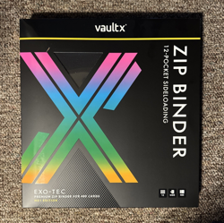Vault X ME1 12 Pocket Binder Exo-Tec Zip Mega Evolutions 1st Edition NEW SEALED - Image 1