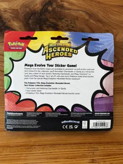 POKEMON TCG MEGA EVOLUTION ASCENDED HEROES TECH STICKER CHARMANDER SEALED NEW A - Image 2