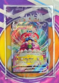 🔥Pokemon TCG Alcremie VMAX Champion's Path 023/073 Holo Ultra Rare Full Art📈 - Image 4