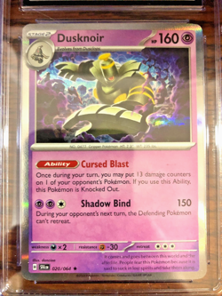 Dusknoir Holo Rare #020 - CGC GEM MINT 10 - 2024 SV Shrouded Fable - Pokemon TCG - Image 2