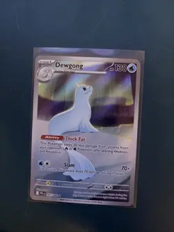 Pokemon TCG Dewgong 097/094 Illustration Rare Full Art Pack Fresh NM ENG - Image 1