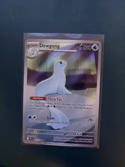Pokemon TCG Dewgong 097/094 Illustration Rare Full Art Pack Fresh NM ENG - Image 2