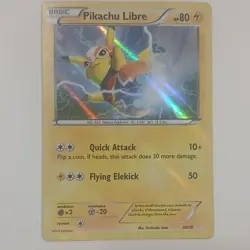 The Pokemon Company Pikachu Libre 30/30 XY Trainer Kit Holo English HP 80 - Image 1