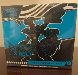 Pokemon TCG Scarlet & Violet: Black Bolt - Elite Trainer Box ETB - SEALED NEW - Image 1