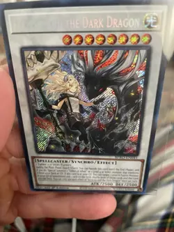 YuGiOh Ecclesia And The dark Dragon Secret Rare 1st Edition New Mint Condition - Image 2