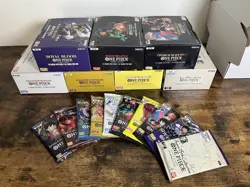 ONE PIECE Card 3 Booster English Packs Bundle Mix from OP1-OP14. Bandai TCG - Image 2