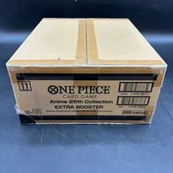 One Piece English EB-02 Anime 25th Collection Extra Booster Box Case Sealed - Image 1
