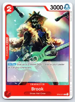 One Piece - ST01-011 - Brook - Promo - US Seller - Image 1