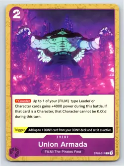 One Piece - ST05-017 Union Armada - C - US Seller - Image 1