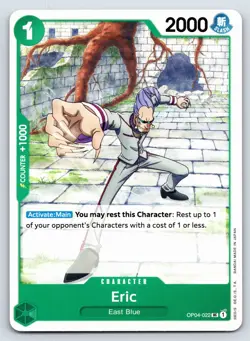 One Piece - OP04-022 Eric - UC - US Seller - Image 1