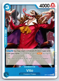 One Piece - OP11-042 - Vito - C - US Seller - Image 1