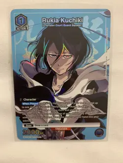 Rukia Kuchiki UE01NC/BLC-3-002 New Card Selection BLEACH Union Arena - Image 1